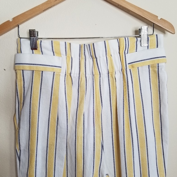 Topshop Summer Strip Peg Trousers NWT Sz US8 - Picture 6 of 9